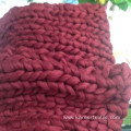 New Handmade modern Knitted Chunky throw Blanket